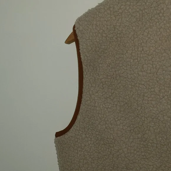 Penfield Size M Plush Lined Zip Front Sleeveless Vest - Picture 8 of 12